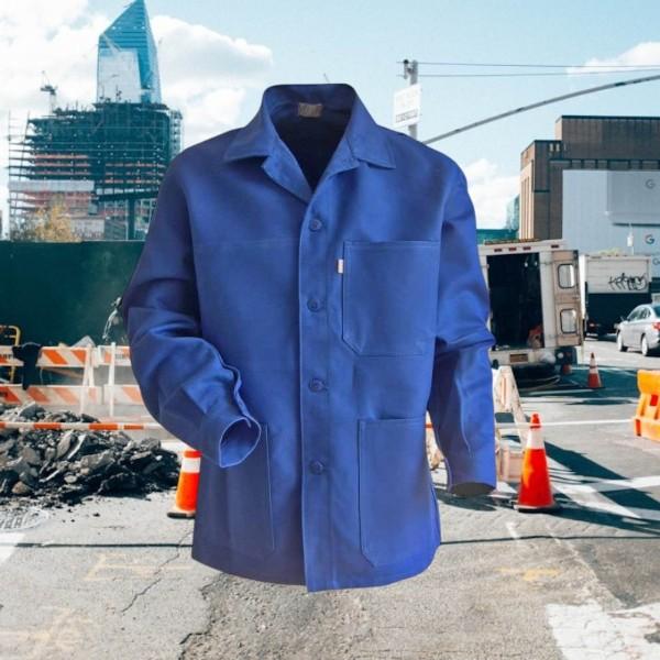 Veste de travail (type bleu de travail) sans repassage