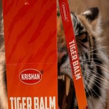 Krishan encens Baume du tigre pour des bienfaits sur votre corps