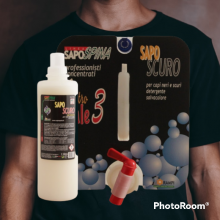 Savo noir lessive pour tous les textiles de couleur foncé, limite le blanchiment