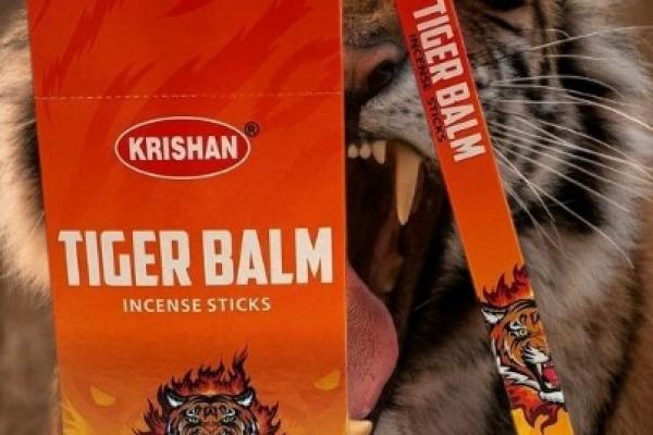 Krishan encens Baume du tigre pour des bienfaits sur votre corps