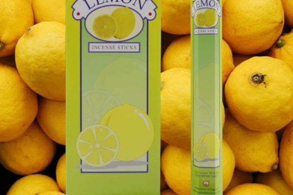 Encens Hem Citron pour une ambiance apaisante et vivifiante