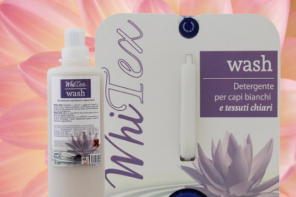 Whitex wash lessive indispensalbe pour vêtements blanc et tissus claires 