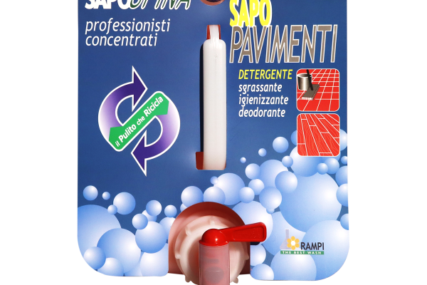 SAPO pavimenti produit, dégraissant et désodorisant pour les sols