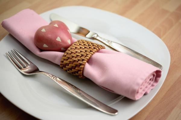 Serviette de table simple petite non brodé