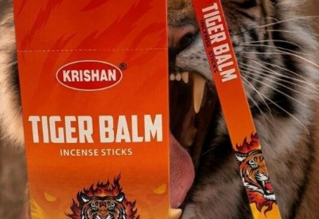 Krishan encens Baume du tigre pour des bienfaits sur votre corps