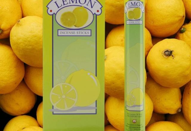 Encens Hem Citron pour une ambiance apaisante et vivifiante