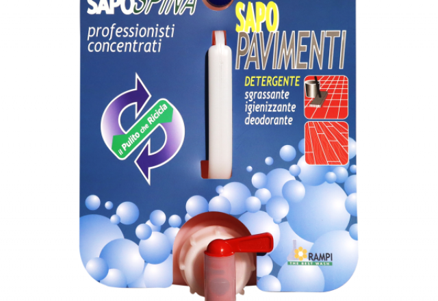 SAPO pavimenti produit, dégraissant et désodorisant pour les sols