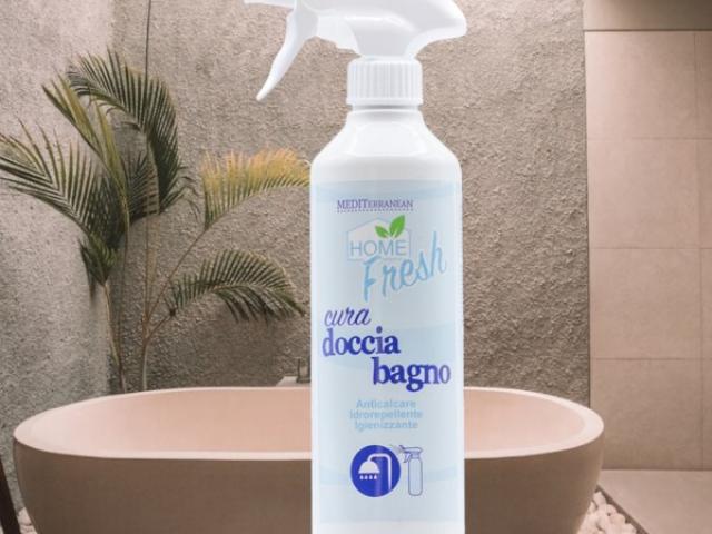 Mediterranean Fresh anti-calcaire  Végétal, pour douche et baignoire.