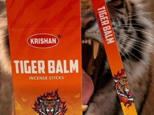 Krishan encens Baume du tigre pour des bienfaits sur votre corps