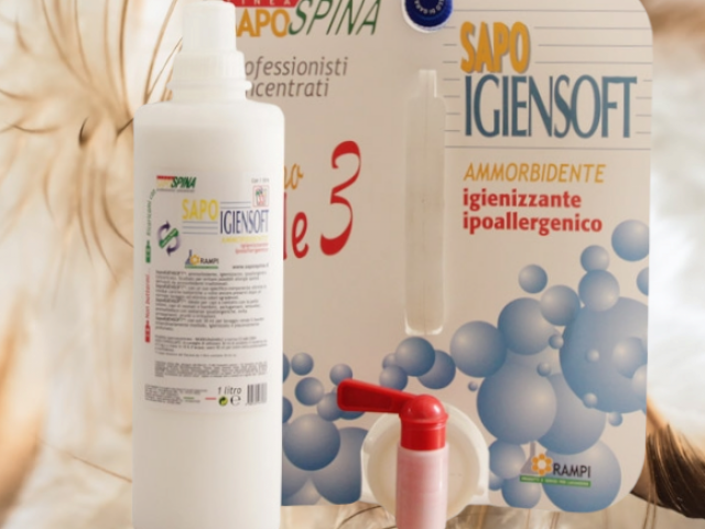 Assoupissant Hygiène Soft d'origine végétale hypo-allergénique.