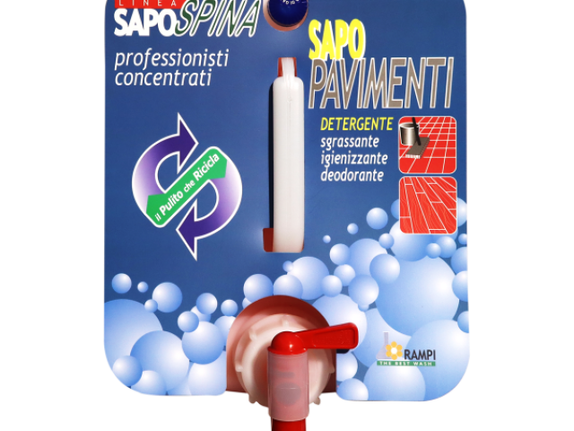 SAPO pavimenti produit, dégraissant et désodorisant pour les sols